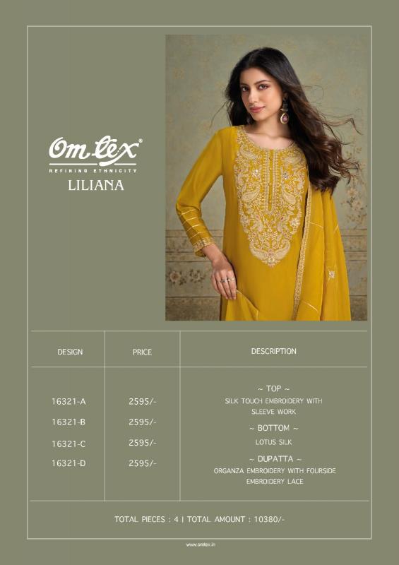 Ganga liliana buy wholesale dress materials online